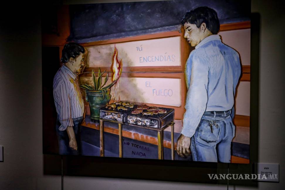 $!Andrea Badillo recrea el juego de la memoria con arte y luces en nueva exposición en Saltillo