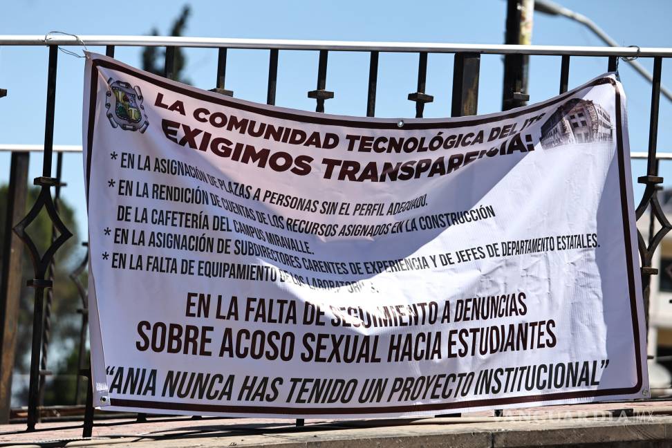 $!Entre los puntos señalados en el pliego se encuentran la transparencia en la asignación de plazas y la rendición de cuentas de la cafetería Miravalle.