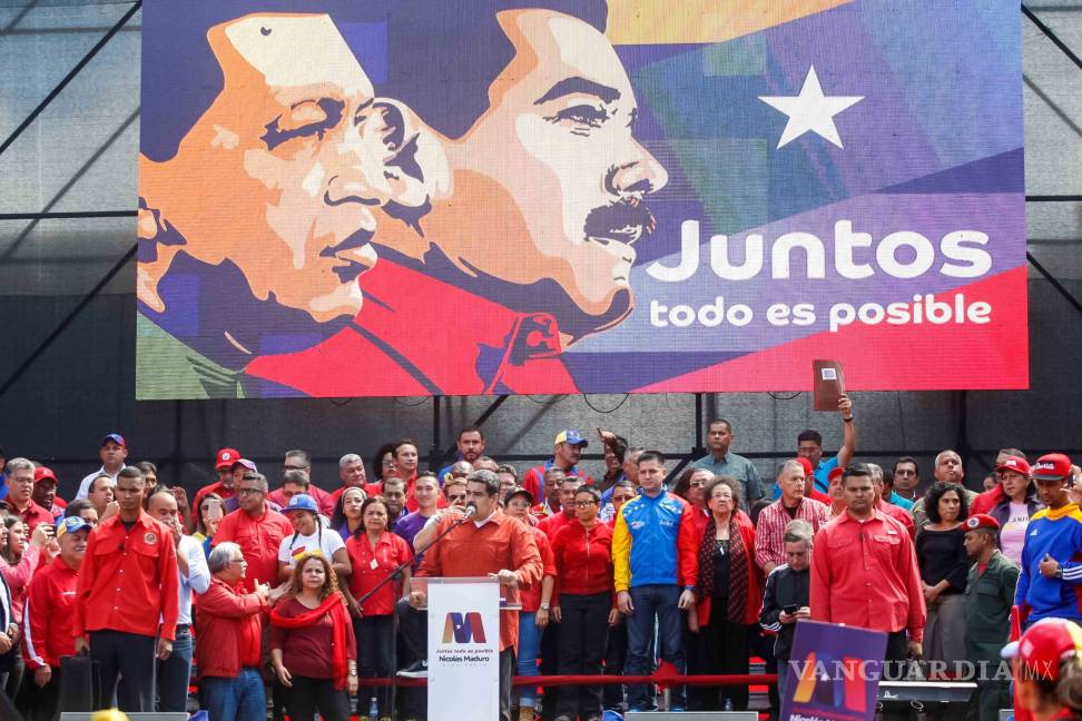 $!Nicolás Maduro inscribe su candidatura para la reelección