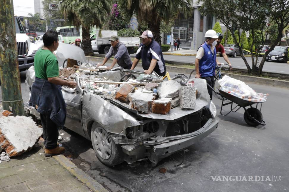$!Los estragos del sismo de 7.1 grados en la CDMX (Cobertura Vanguardia)