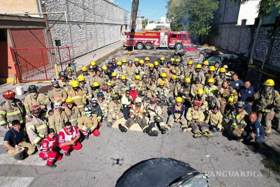 $!Los elementos capacitados replican los conocimientos adquiridos para fortalecer al Cuerpo de Bomberos.
