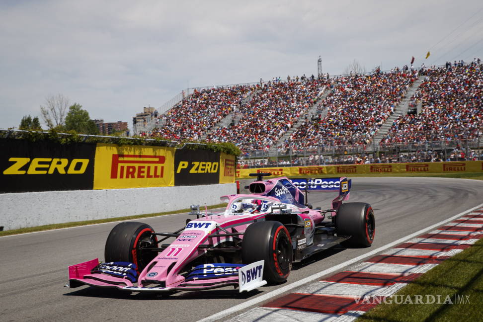 $!Sergio Pérez arrancará en el lugar 16 del Gran Premio de Canadá