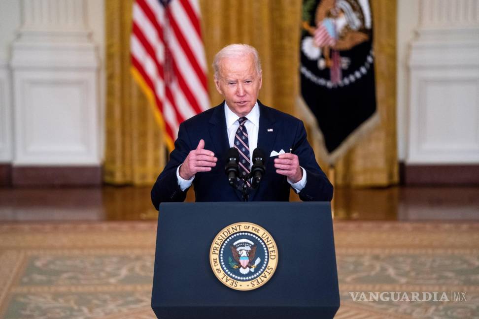 $!El presidente de EU, Joe Biden, habla sobre la respuesta de los Estados Unidos a la escalada en la frontera entre Ucrania y Rusia. EFE/EPA/Shawn Thew