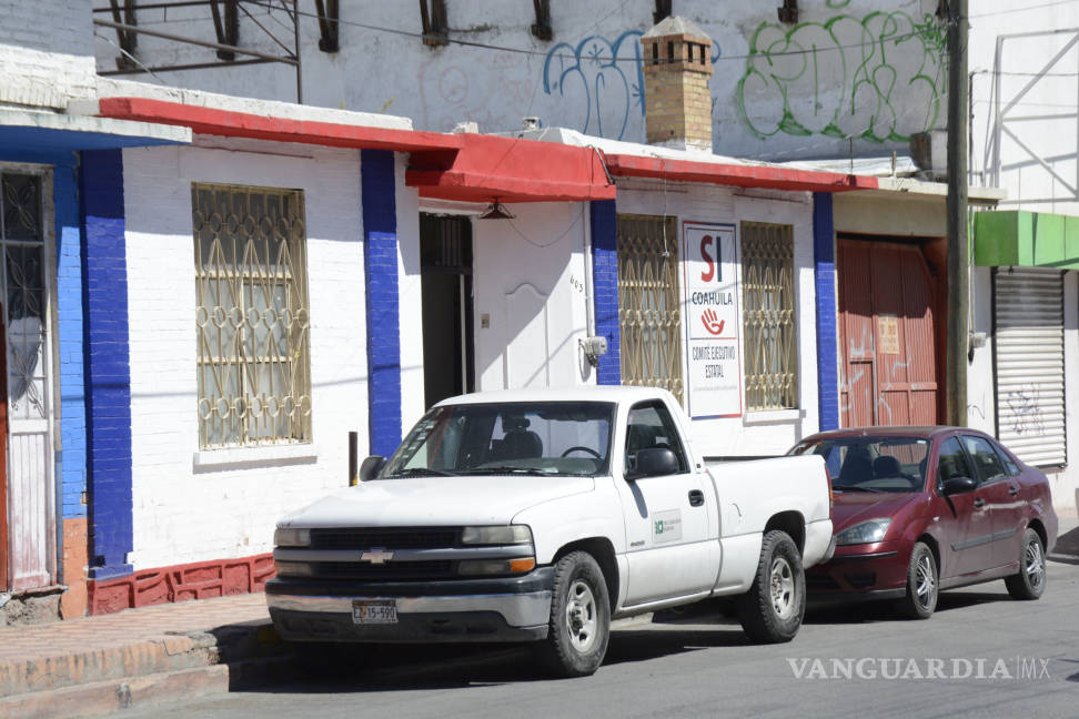 $!Seis organizaciones quieren ser partidos en Coahuila, pero no prueban pagar impuestos