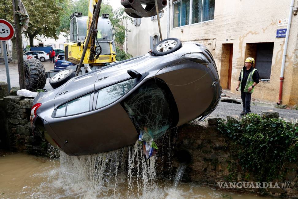 $!Inundaciones en la ciudad de Carcasona en Francia causan 13 muertos