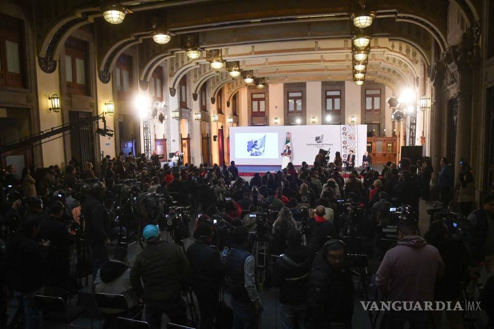 $!La Presidenta tuvo ayer su primera conferencia matutina desde Palacio Nacional.