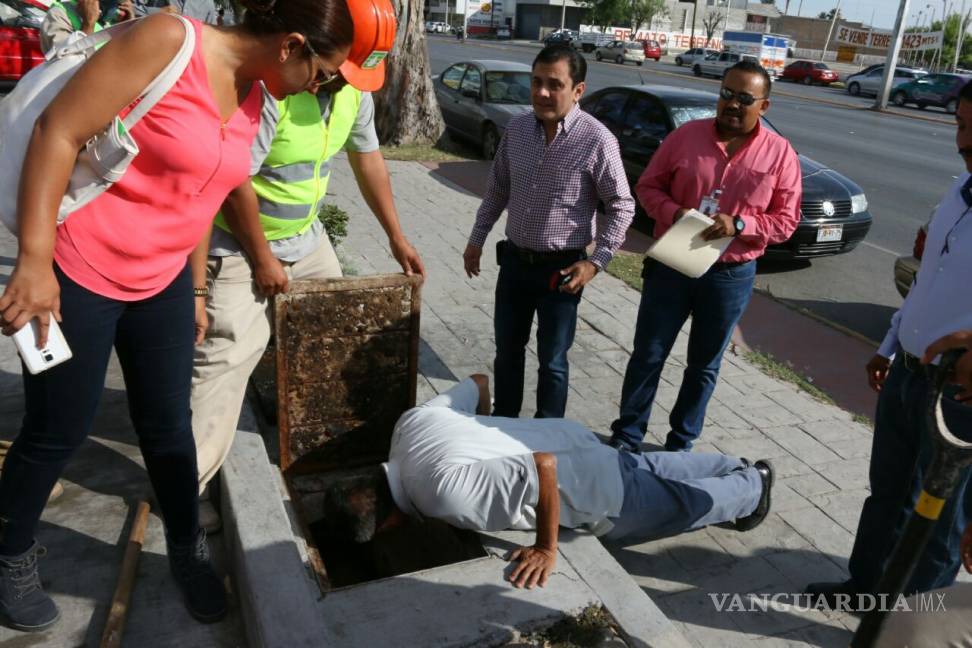 $!Cancela Simas Torreón drenaje a empresas y a hospital del IMSS