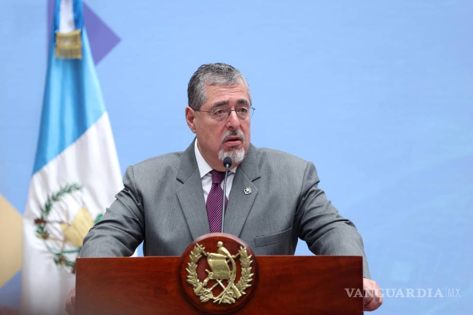$!El presidente de Guatemala, Bernardo Arévalo de León. Arévalo explicó que su gobierno comenzó a trabajar para identificar a los menores.