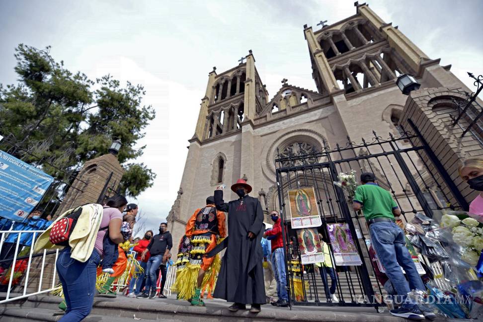 $!Peregrinación de trabajadores al Santuario de la Virgen de Guadalupe.