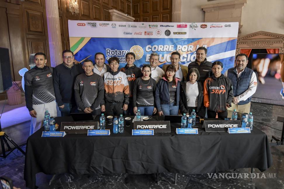 $!Corredores y familias participarán en la carrera Corre por la Educación 2026, una iniciativa que combina deporte, valores y apoyo a la educación, con premiación, actividades infantiles y la organización conjunta del Rotary Club del Valle de Arizpe y ChronoSport.