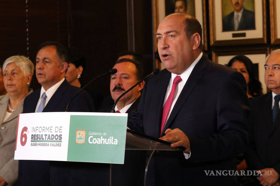 $!Rinde Rubén Moreira su 6° Informe de Gobierno en Coahuila
