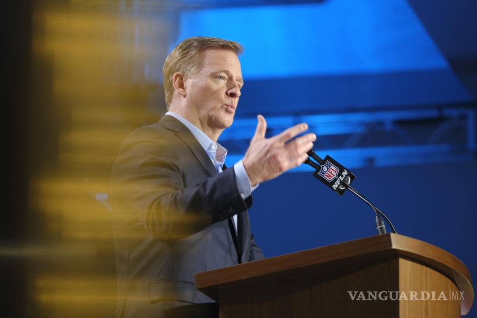 $!Comisionado Roger Goodell habla sobre el evento del Super Bowl de 2022.