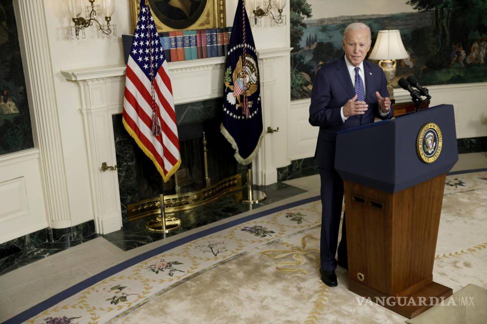 $!El presidente estadounidense, Joe Biden, habla tras la publicación del informe del fiscal especial sobre los documentos clasificados encontrados en su casa.
