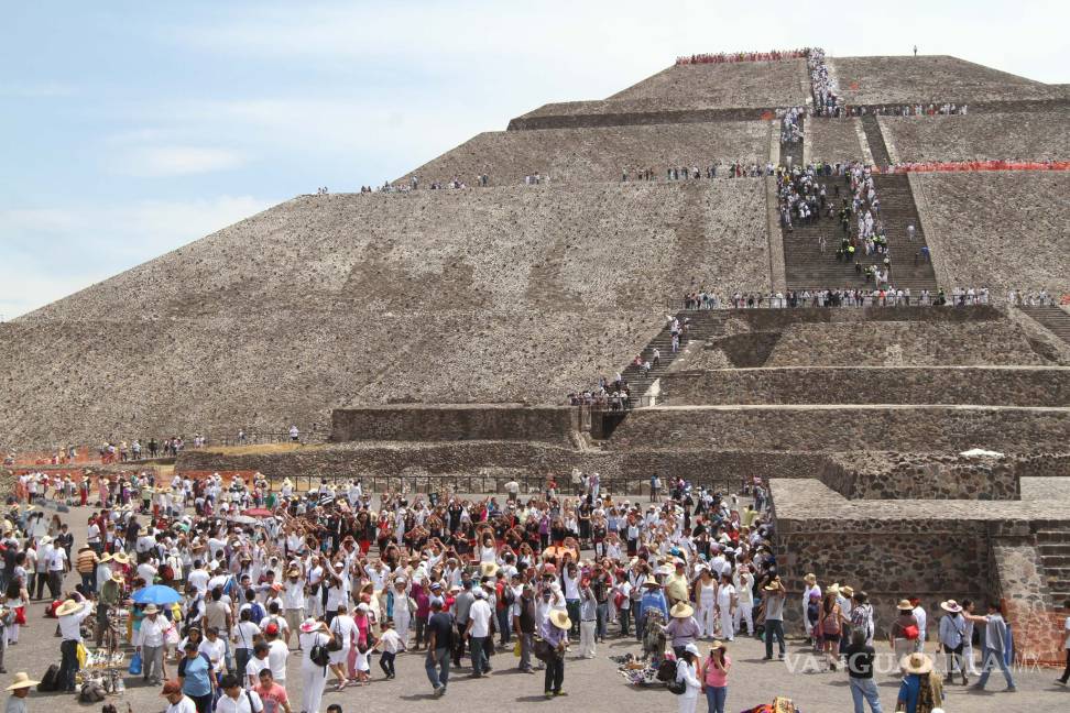 $!Más de 40 mil personas acudirán a Teotihuacán por equinoccio de primavera