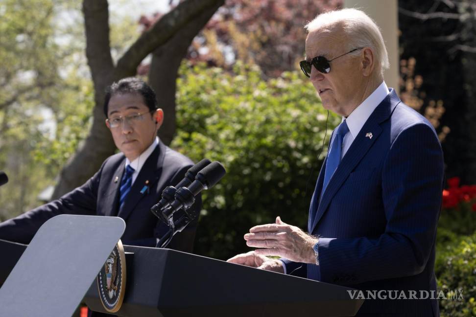 $!El presidente Joe Biden fue cuestionado sobre el aborto al concluir una conferencia conjunta junto al primer ministro de Japón.
