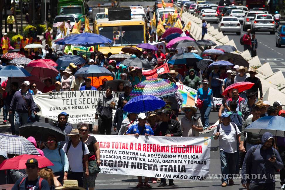 $!Esteban Moctezuma justifica protestas de la CNTE