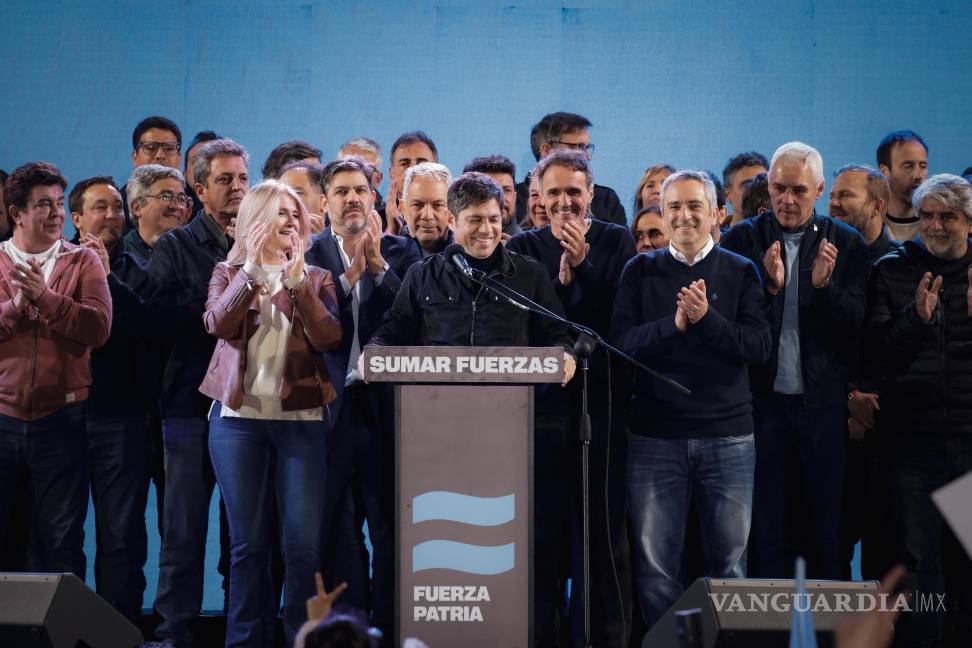 $!El gran triunfador en las elecciones de este domingo, es el gobernador de la provincia de Buenos Aires Axel Kicillof.