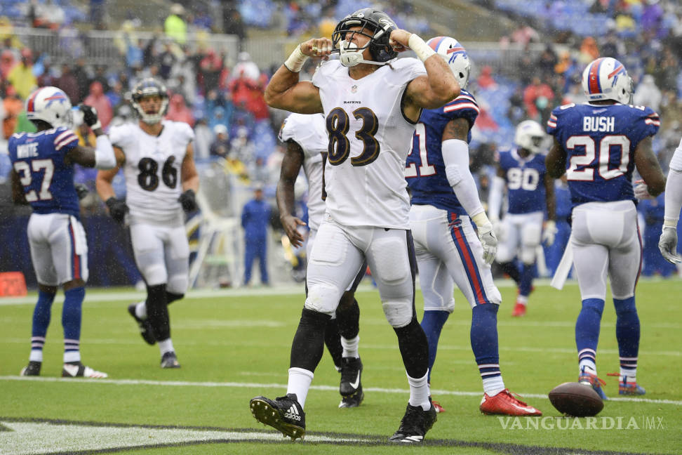 $!Ravens no tiene piedad y 'destroza' a unos tímidos Bills