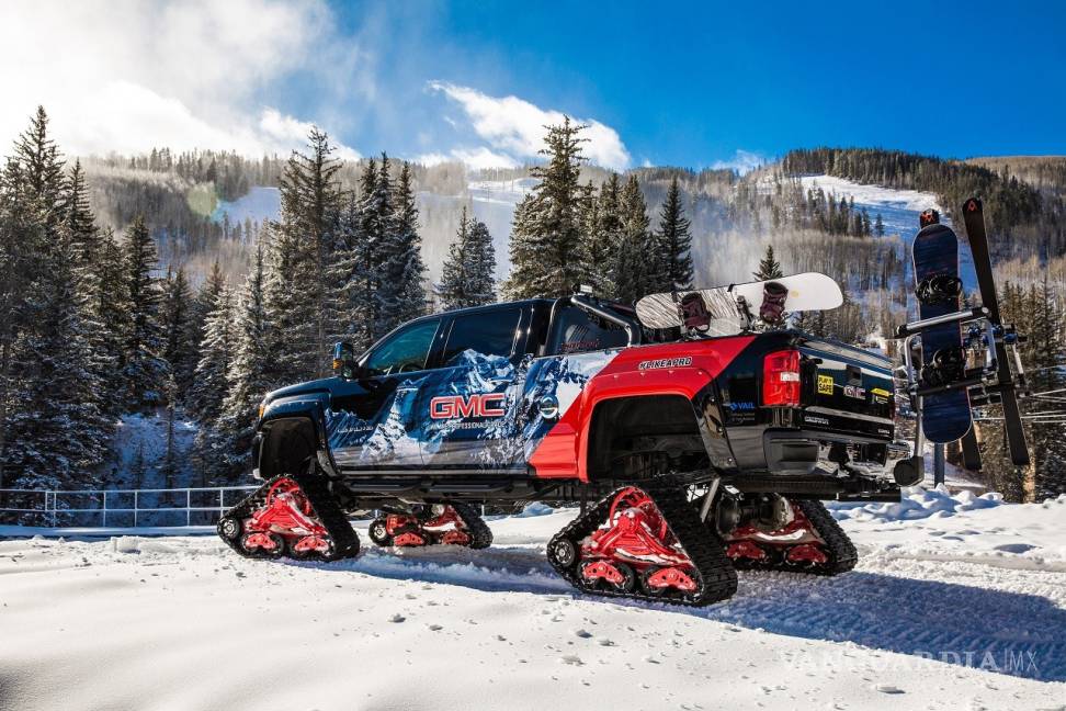 $!GMC Sierra 2500HD All Mountain concept, ninguna montaña se le resistirá