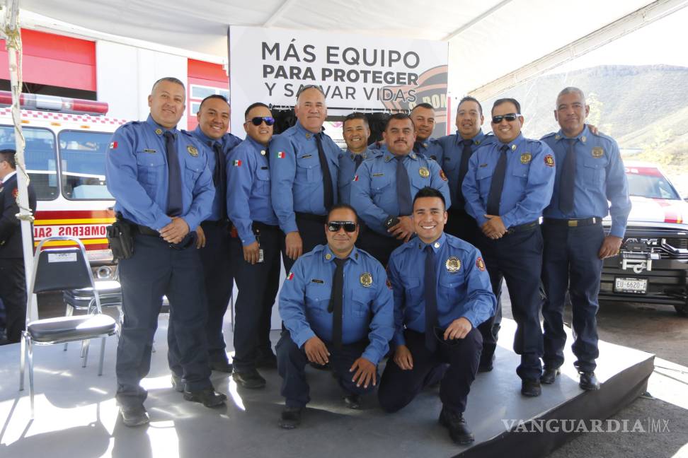$!Inauguran en Saltillo la Estación Poniente de Bomberos