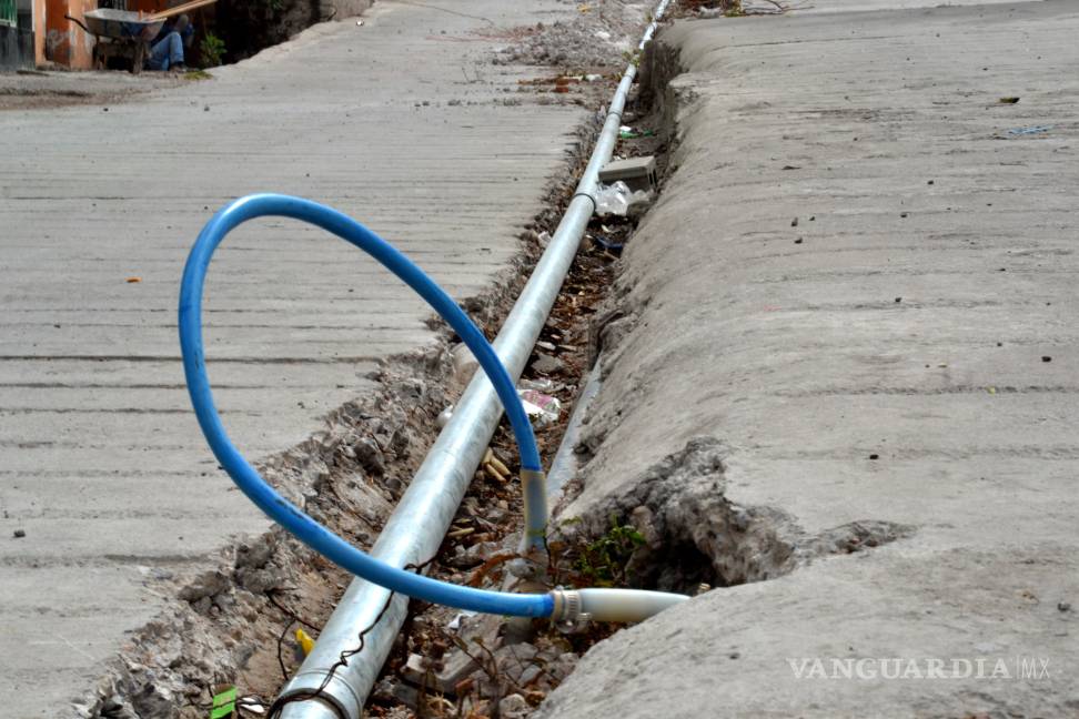 Colocan infraestructura hidráulica y pavimento en el Poniente de Torreón
