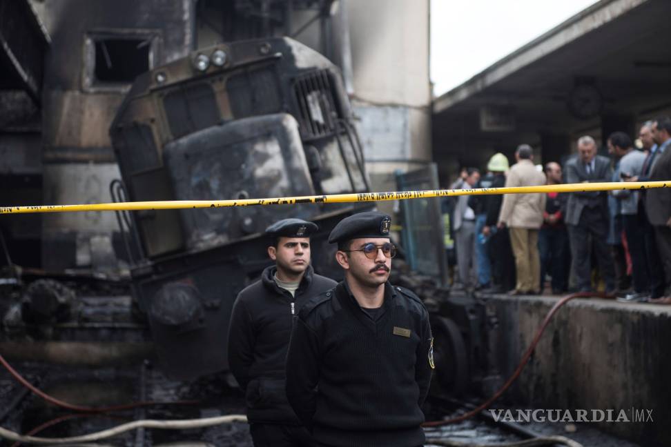 $!Arde estación de tren en el Cairo, hay 25 muertos