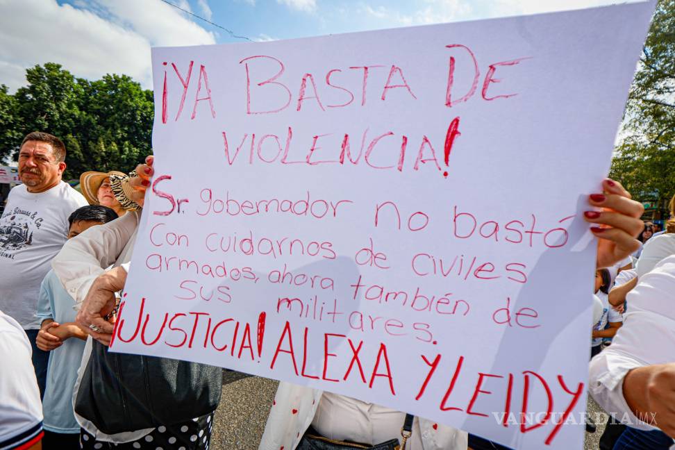 $!Familiares exigen justicia por Leydi y Alexa, fallecidas tras disparos del Ejército
