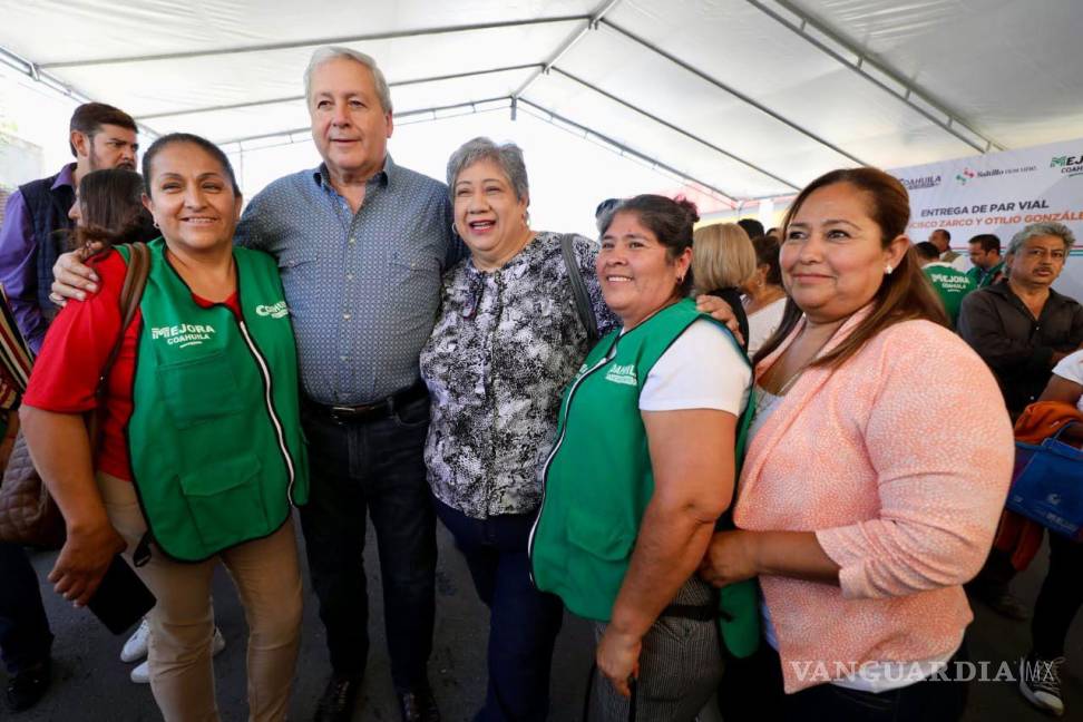 $!Los vecinos agradecieron la inversión en la obra que beneficiará a miles de habitantes del oriente de la ciudad.