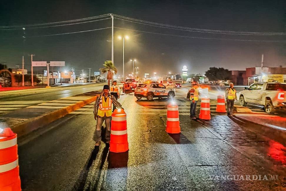 $!El recarpeteo cubrió una superficie de casi 10 mil metros cuadrados.