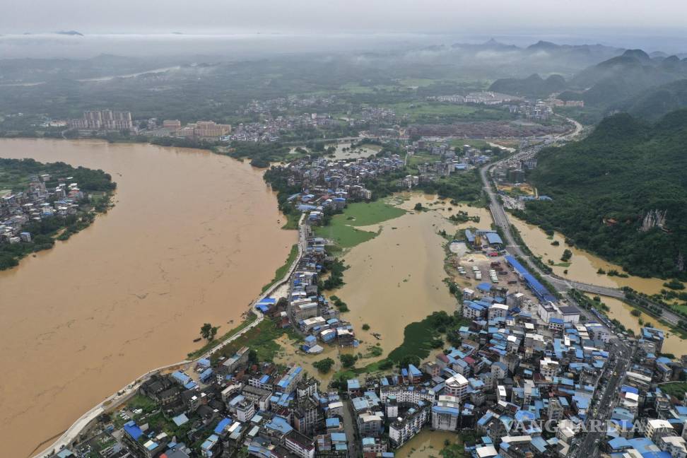 Miles de personas son evacuadas por las Inundaciones en China