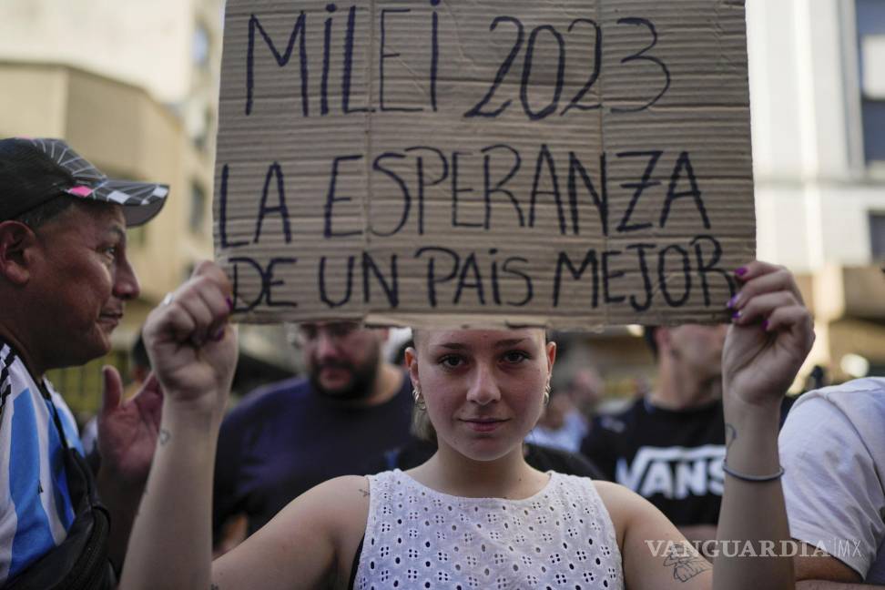 $!Argentina: Generación Z, el voto decisivo que dio el triunfo a Milei