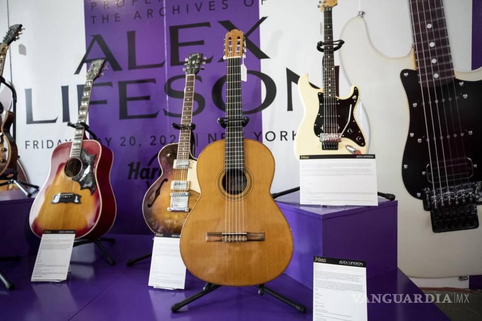 “Music Icons Auction”, Julien’s Auctions subasta instrumentos de famosos rockeros