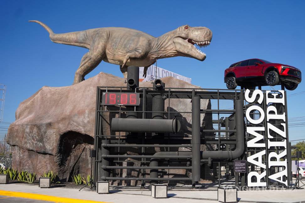 $!Ramos Arizpe, además de sus industrias, cuenta con el parque temático Dinolandia.