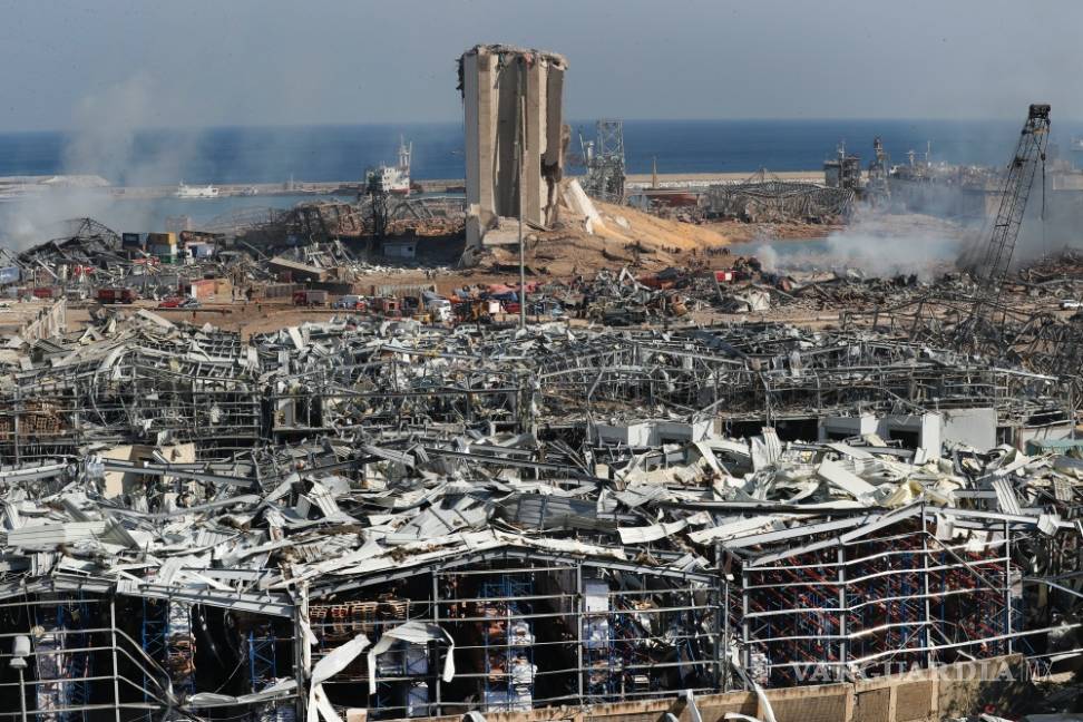 $!Así despierta Beirut entre la tragedia, el dolor como una zona de guerra (fotos)