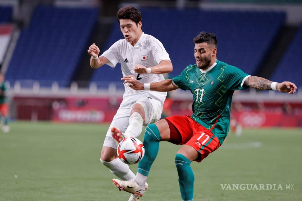 $!Tokio 2020: Mejores momentos en fotografías del partido entre México y Japón