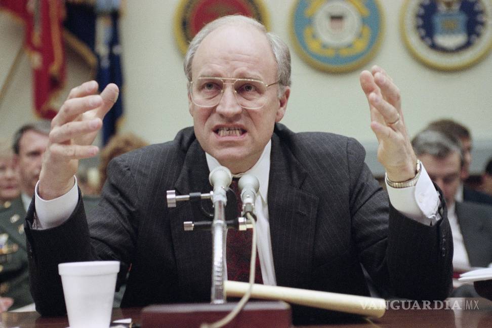 $!Dick Cheney, intervino en el Capitolio en Washington el 7 de febrero de 1991, durante su comparecencia ante el Comité de Servicios Armados del Senado