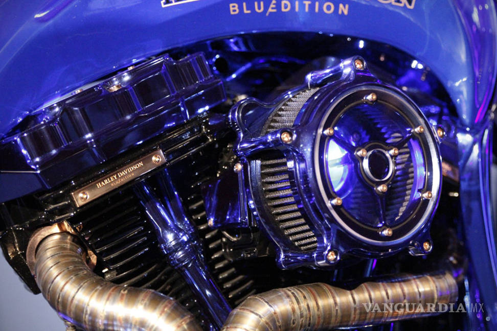 $!Harley-Davidson Bucherer Blue Edition, la moto más cara, casi dos millones de dólares