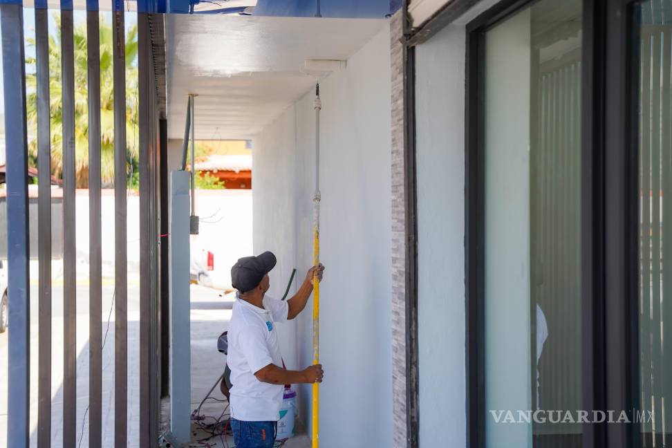 $!La clínica de la plaza Pistaches ya cuenta con un 75 % de avance en su construcción.