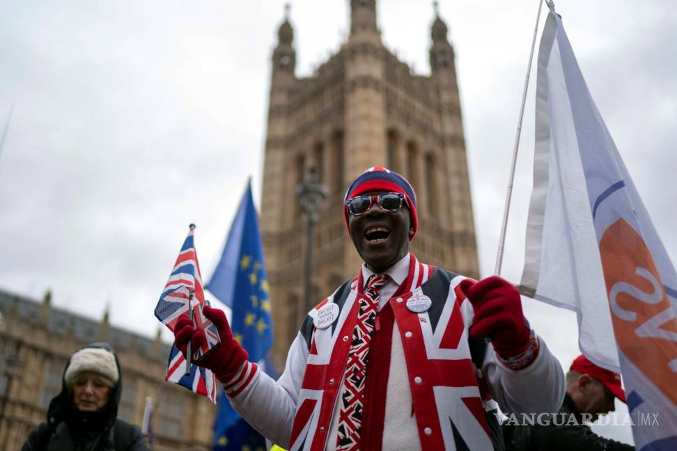 $!Parlamento británico aprueba una enmienda que rechaza un &quot;brexit&quot; sin acuerdo