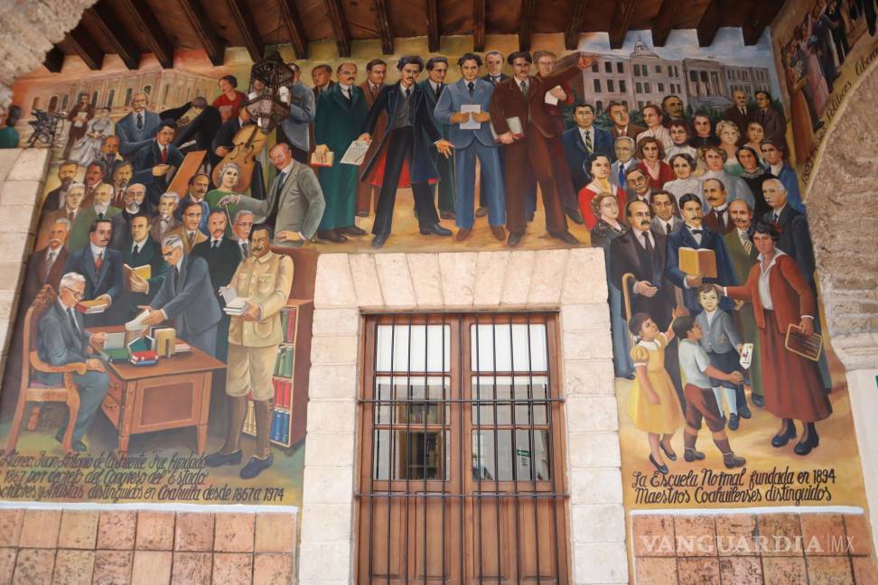 $!El mural más grande de México hecho por una mujer está en Saltillo