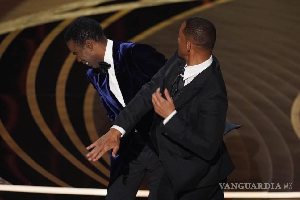 $!Will Smith golpeó a Chris Rock en la transmisión en vivo de los Premios Oscar tras hacer una broma sobre la enfermedad de su esposa.