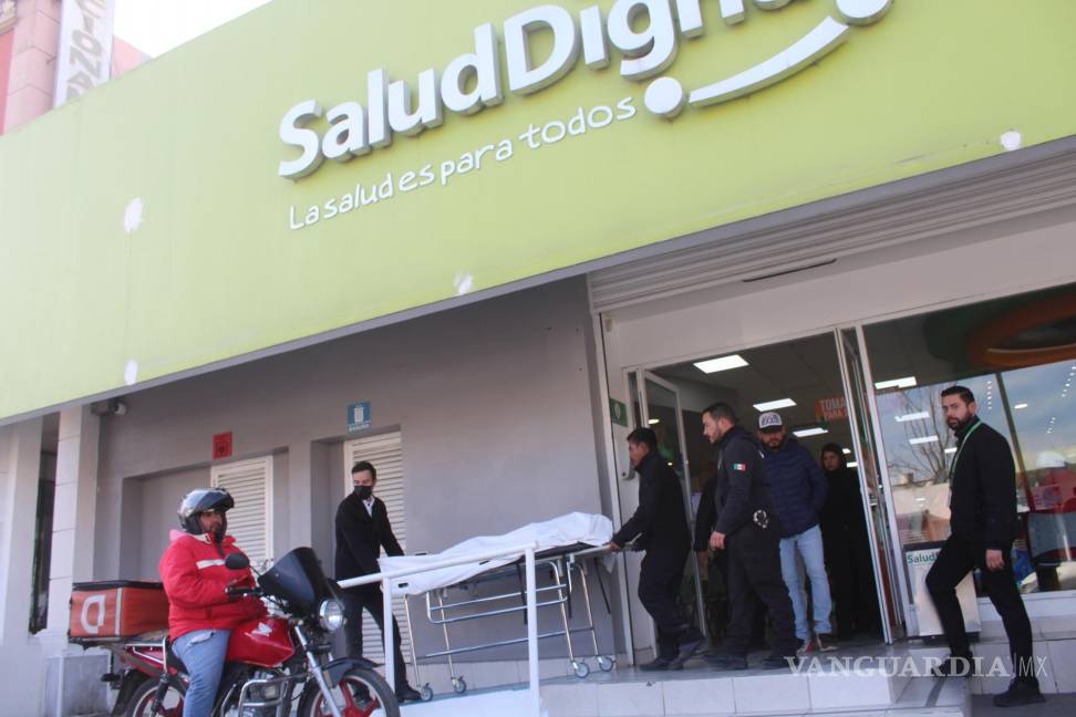 Hombre fallece tras sufrir infarto en consultorios de Salud Digna, en Saltillo