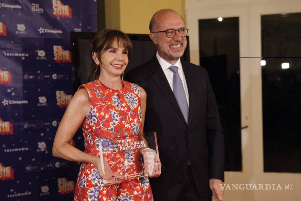 $!Reconocen trayectoria de Victoria Abril y Fernando Luján con el Premio Luis Buñuel