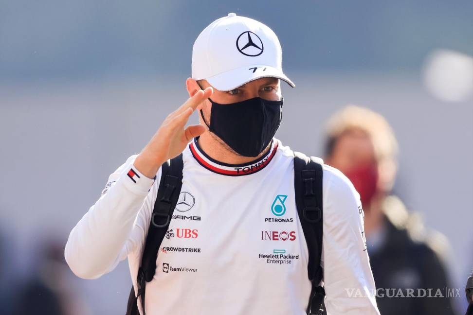$!El finlandés Valtteri Bottas de Mercedes llega hoy, al Gran Premio de Fórmula Uno de México que se realiza en el Autódromo Hermanos Rodríguez en Ciudad de México