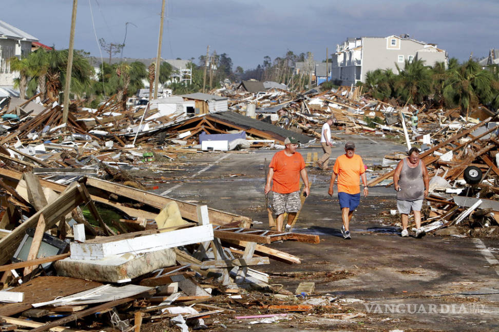 $!Michael causa daños “apocalípticos” en comunidad de Florida