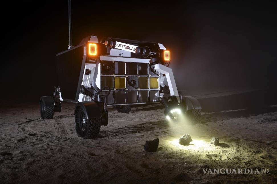 $!Prueba del FLEX Rover de Astrolab y su brazo robótico. La prueba se realizó cerca de Death Valley, California.