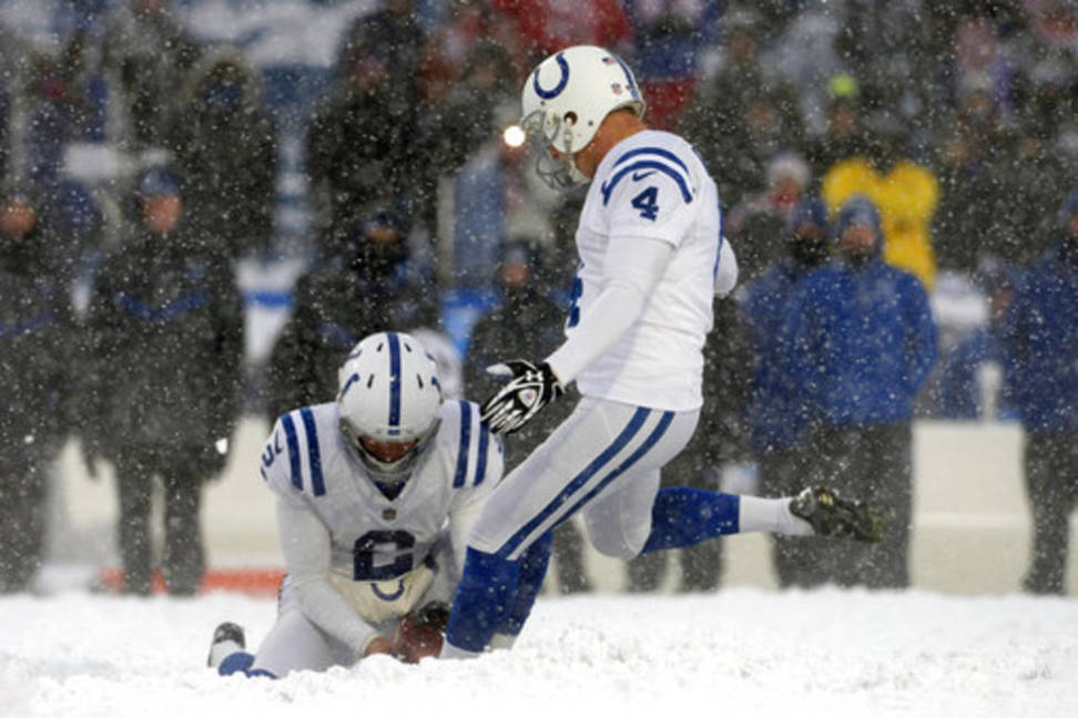 $!NFL cambiará regla cuando las patadas sean en la nieve