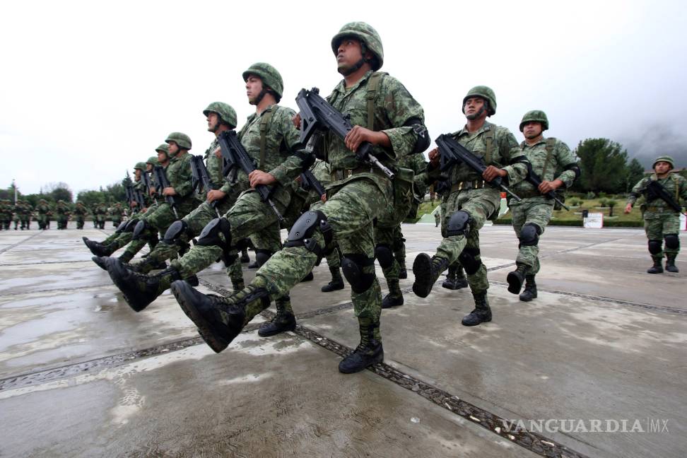 Listo Ejército para desfile