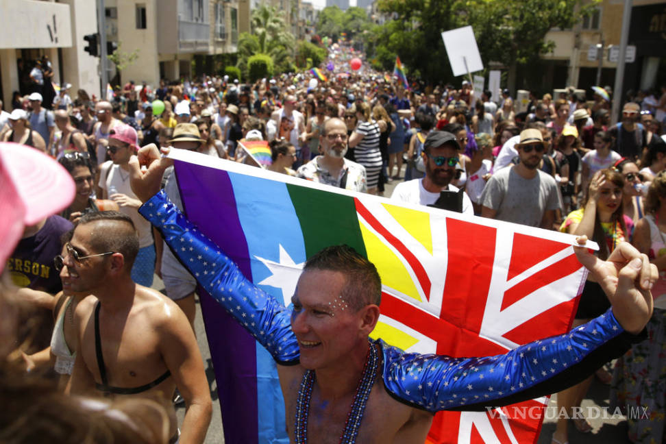 $!Tel Aviv celebra marcha del Orgullo Gay