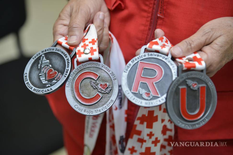 $!Estas son las medallas que se entregarán el día de la carrera.